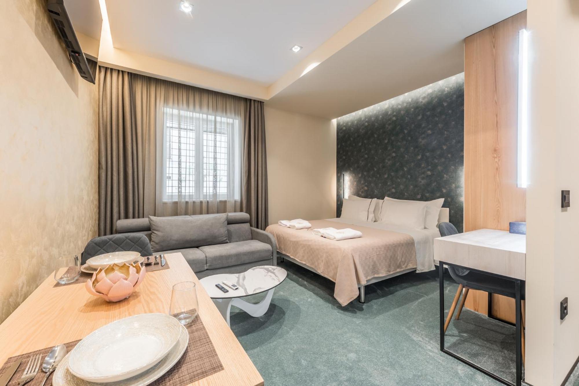 Piazza Luxury Apartments Тирана Экстерьер фото